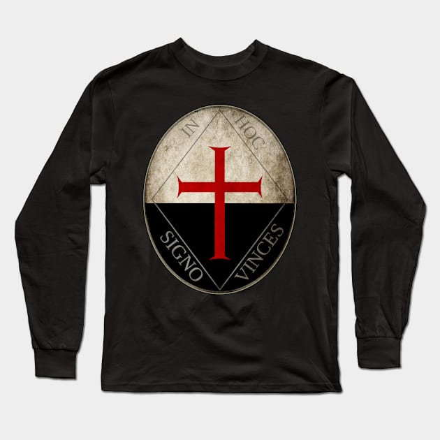 Knights Templar Long Sleeve T-Shirt by Historia